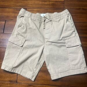 H&M Beige Cargo Shorts for Men